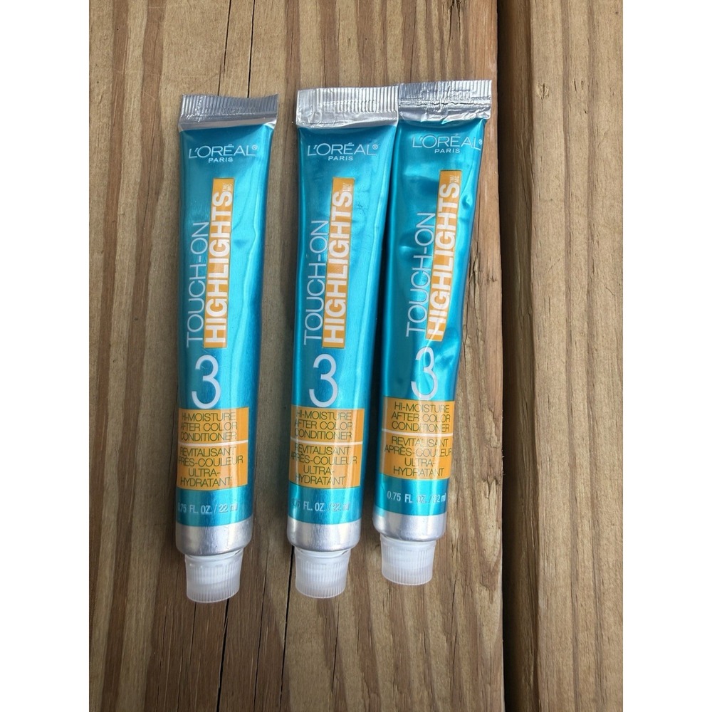 3 L'Oreal Paris Touch-On Highlights Hi Moisture After Color Conditioner